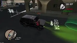 Ucieczka w kajdankach z komendy SAPD |  MTA 4Life Funny Moments #2