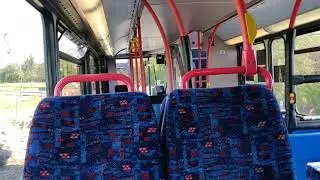 The Green Bus (ex NX West Mids) Volvo B7TL Plaxton President V95 MOA Rail Replacement