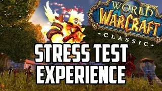 The World of Warcraft Classic Stress Test Experience