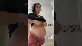 Beb&ecirc; encaixado 🤰🏻❤️ #gravidez #gesta&ccedil;&atilde;o #parto #maternidade #foryou