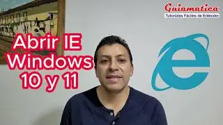 C&oacute;mo SEGUIR usando INTERNET EXPLORER en Windows 10 - Windows 11
