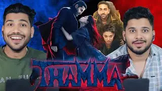 Thamma Official Trailer Reaction | Ayushmann | Rashmika | Paresh Rawal | Nawazuddin