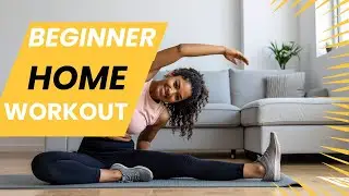How to WORKOUT AT HOME for Beginners (No Equipment)