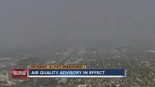 Clark County issues air quality advisory due to California wildfire smoke