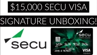 $15,000 SECU Visa Signature Unboxing - $10,000 Line of Credit - 1 Hard Inquiry $25K Total!