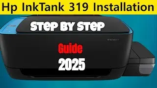 How To Download & Install Hp Ink Tank 319 Printer | Hp Ink Tank 319 Printer Install Kaise Kare
