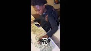 Lil King and Hustle Cartel Counting Money !! Gutta TV