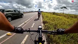 Pedal curto de domingo, esquenta canela