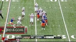 Dominique Easley vs Louisville 2013 Sugar Bowl