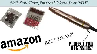 Nail Drill Amazon|| Nail Drill Review|| How to Use Nail Drill