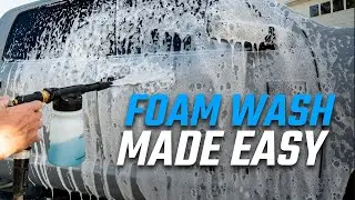 Slick Products Garden Hose Foam Gun | Fast & Easy Car Wash Solution