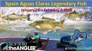 Legendary Fish SPAIN Location This Week Jan 28 - Feb 4 2026 Aquas Claras Call of the Wild The Angler