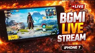 BGMI LIVE 🔴 WITH IPHONE 7 GAMEPLAY | 4.2 UPDATE WITH ASESINATO GAMING | #bgmi #gaming #pubg
