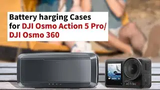Чехлы для зарядки аккумуляторов для DJI Osmo 360/Osmo Action 5 Pro