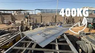 Fixing a Bent Dump Truck Drum Part3| Satisfying Repair