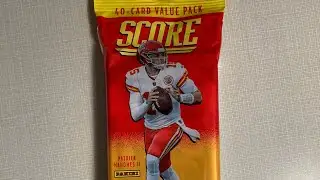 2021 Score Football 40-Card Value Pack Opening!
