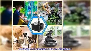 Bon produit -  PULACO DC 5V USB Mini pompe à eau submersible pour fontaine pour animaux de compagnie