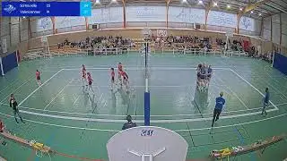 CDF M18F T8 :  SARTROUVILLE - VOLLEY CLUB DE VALENCIENNES