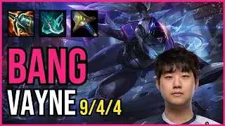 BANG - VAYNE vs SAMIRA ADC - KR Grandmaster - Patch 11.3 QUADRAKILL
