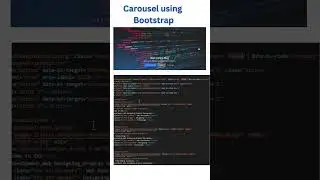 Carousel using Bootstrap | #shorts #subscribe #youtubeshorts