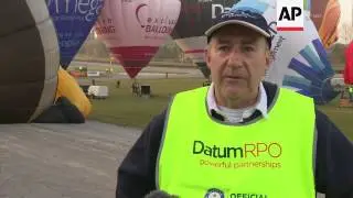 Record attempt for cross channel balloon flight