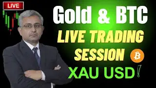 Live Gold & Bitcoin Market Analysis | Practical & Educational Trading Session 1603