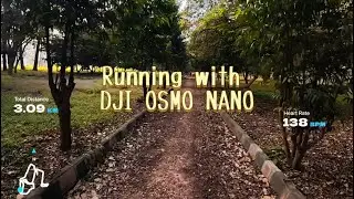 Testing the DJI OSMO NANO on a recovery run at Lalbagh Garden
