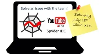 Spydercast Episode 2: Solve a bug with the Spyder team!