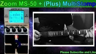 Zoom MS-50G+ (Plus) All Modulation / Chorus / Flanger / Phaser / No Talking