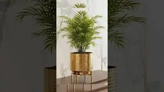🔥I Made Metal Planters for My Houseplants✨#homedecor #amazonfinds #shorts #shortsfeed  #trending