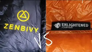 Backpacking Quilt Comparison - ZENBIVY vs Enlightened Equipment