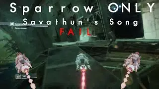 The Vanguard Strikes Sparrow Edition | Savathun's Song IMPOSSIBLE | Destiny 2