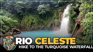 🏞️ Rio Celeste, Costa Rica || Visit This Amazing Waterfall & Hiking Area #wanderlust #travelvlog