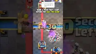 Evo Megaknight and witch vs half Elixir