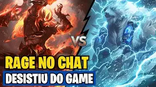 APANHOU TANTO que COMEÇOU a TROLLAR | TRYNDAMERE vs VOLIBEAR
