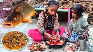  Fish Curry Recipe Cooking & Eating In Village Style 😋 | Fish Curry | Fish Curry Recipe 