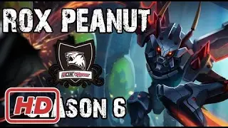ROX Peanut Khazix vs Elise Jungle Ranked Challenger Korea