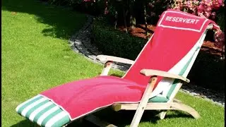 Germans + Hotel Pool Sun Loungers - a German story
