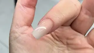 American Manicure!  Natural Looking Long Nails Using Acrylic Powder!
