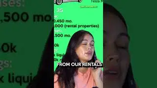 Can she afford a Tesla?! #shorts #finance #money #tesla #savings #debt