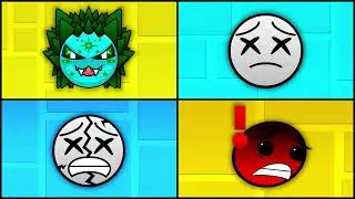 All Fire In The Hole Normal and Reverse | Geometry Dash