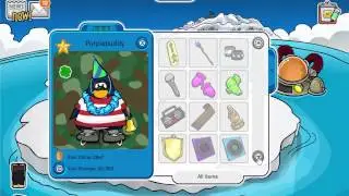 Club Penguin Free Rare Blue Lei Account : September 2014