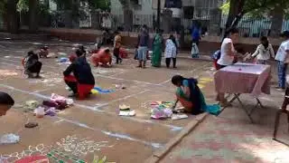 Sankranthi Muggulu Competition  2020 |#TM