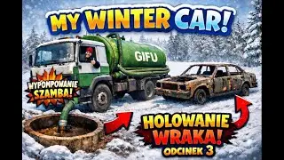 wypompowuję szambo Gifu i holuję Corris Rivett (My winter car) #3
