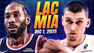 Los Angeles Clippers vs Miami Heat - FULL GAME HIGHLIGHTS | December 1, 2025 NBA Season
