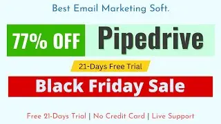 77% OFF Pipedrive Black Friday and Cyber Monday Sale 2025