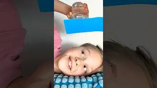 😄ohohhh hoffentlich geht das nicht schief😂 #kinder #spa&szlig; #witzig #challenge #experiment #kidsvideo