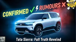 Tata Sierra 2025&ndash;26: Confirmed vs Rumoured | Full Truth Revealed 🚘🔥