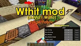 Minecraft 1.18.2 - Wthit mod (Hwyla | Waila)