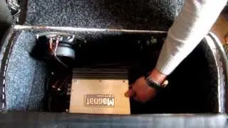Как подключить динамики к Усилителю Magnat Edition 580w на Мотоцикл
